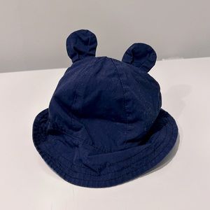 Navy Blue Sunhat with Ears